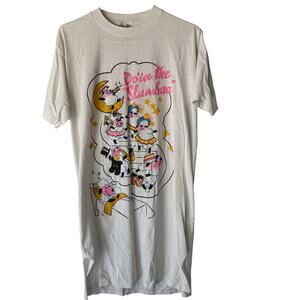 Vintage 80s Women's Doin the Slumbaa Shirt Extra Large Sheep Graphic Funny